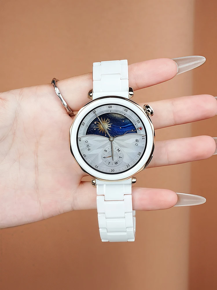 Керамический ремешок для Huawei Watch 4/GT 5 Pro/4/3 Pro