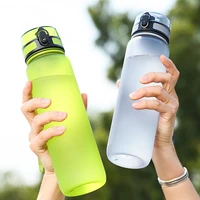water bottle sports scrub travel outdoor leak proof seal adult student thermos cup water bottle drinker
