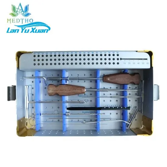

Ортопедический инструмент, инструмент для травм, медицинский набор для травм, 4,0 ММ, набор каннулированных винтовых инструментов