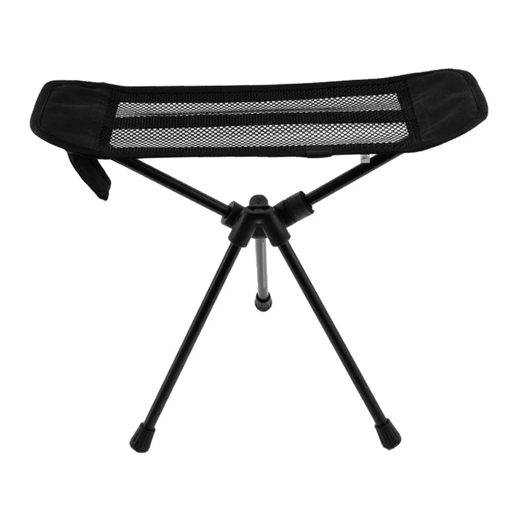 

Camping Chair Foot Rest Chair Leg Rest Travel Fishing Foldable Chair Stool Aluminum Alloy Triangular Bracket Outdoor Accessories