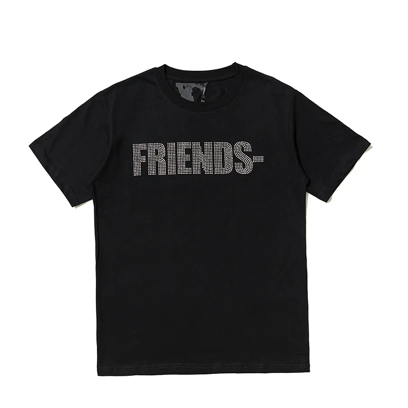 

100%cotton Vlone Man Printed Men's and Women's Cotton Short Sleeved T-shirts Men Clothing T Shirt for Men Clothing