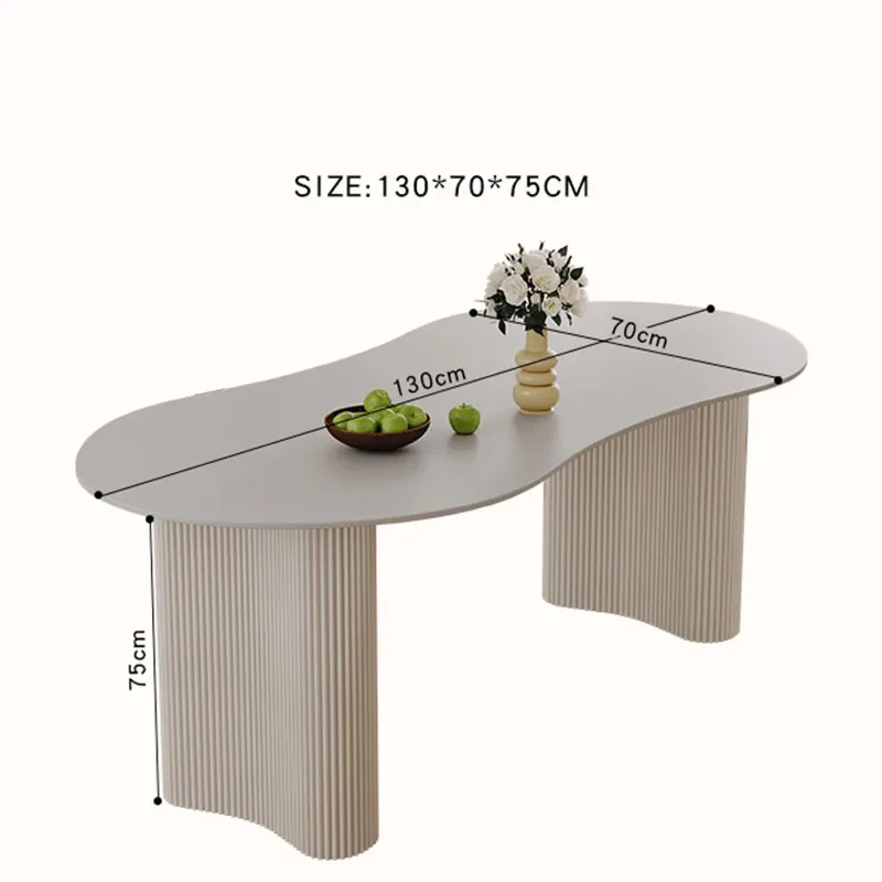 Стол для обеденной комнаты овальной формы элегантные столы кафе ресепшн