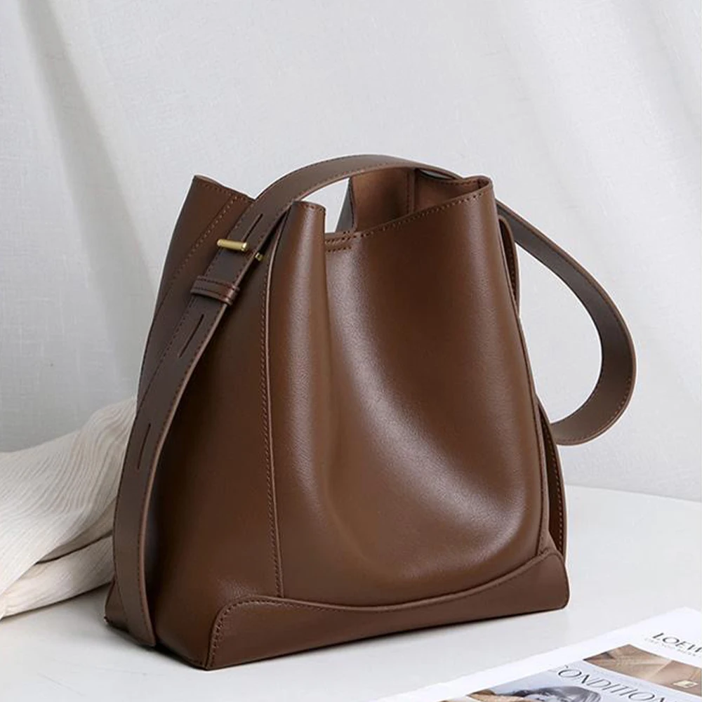 Luxury Bags Fashion New Style Shoulder Women Hot Sale Designer Genuine Leather Chain Handbags Female Casual Ladies Messenger