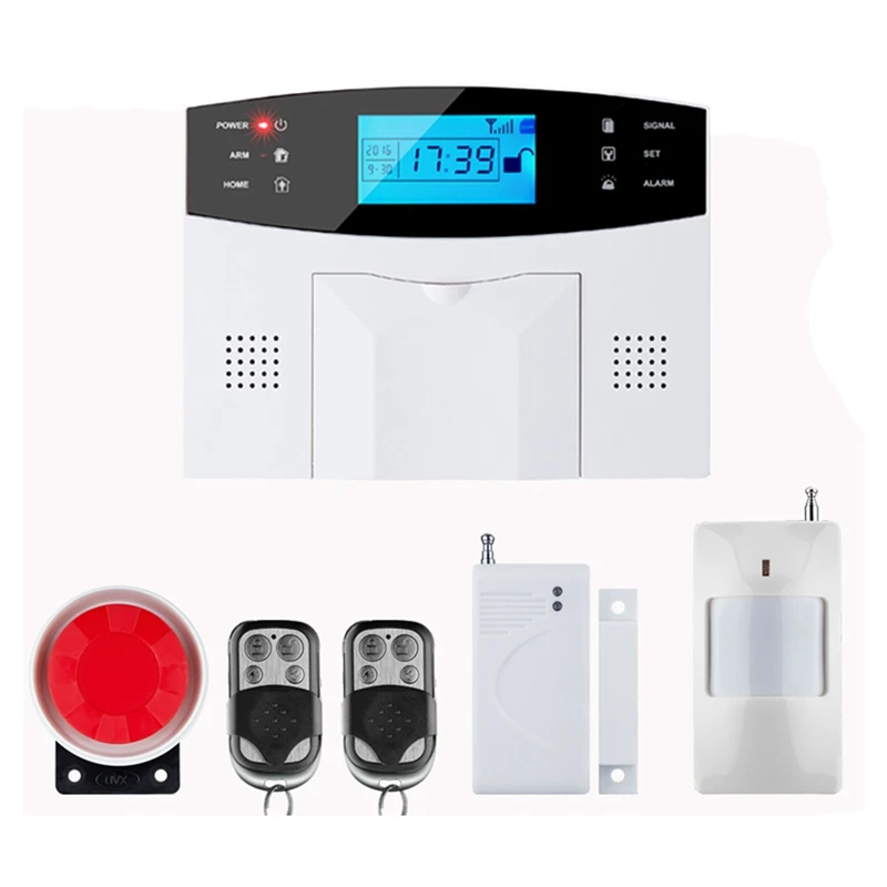 

Top Deals LCD Keyboard Voice Wireless SMS Home GSM Alarm System House Intelligent Auto Burglar Door Security Alarm Systems