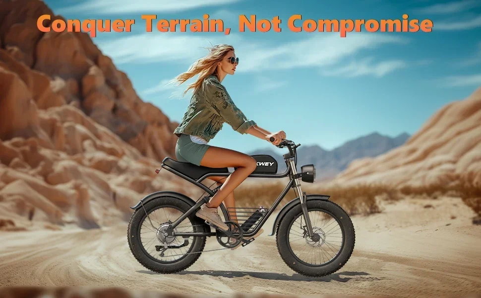 Фото EBIKE НОВЫЙ K7Pro 3000 Вт 48 В 40 Ач Максимальный двойной двигатель с двумя батареями Электрический мотоцикл 20 дюймов Внедорожный электрический велосипед 7 скоростей №4