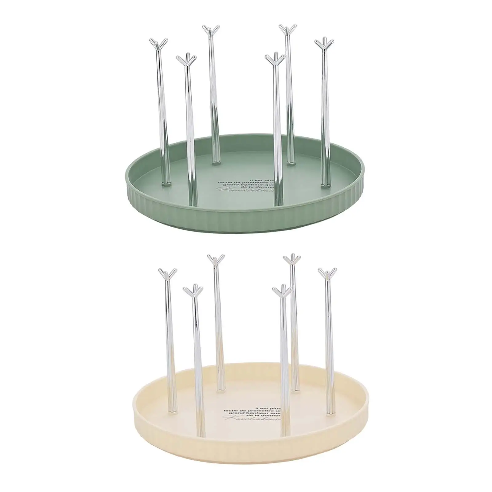 

6 крючков, бытовая стабильная вешалка для чашек с водой для ванной комнаты