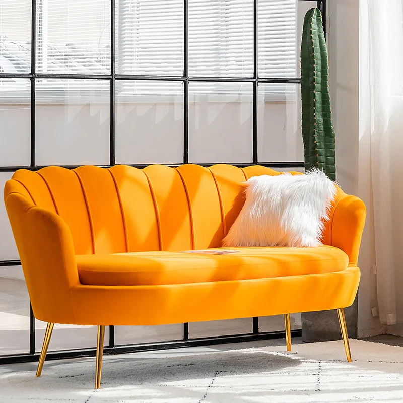 Фото Большие диваны с двумя лепестками современное кресло в скандинавском стиле для