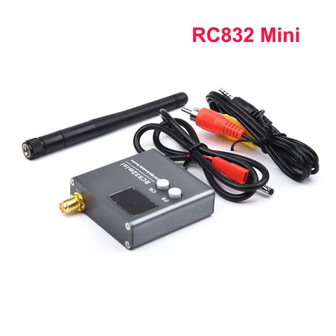 RC832 мини приемник высокой чувствительности/Φ 4,9G-5,8G 56CH передатчик широкополосный FM-модулятор аудио видео для детской