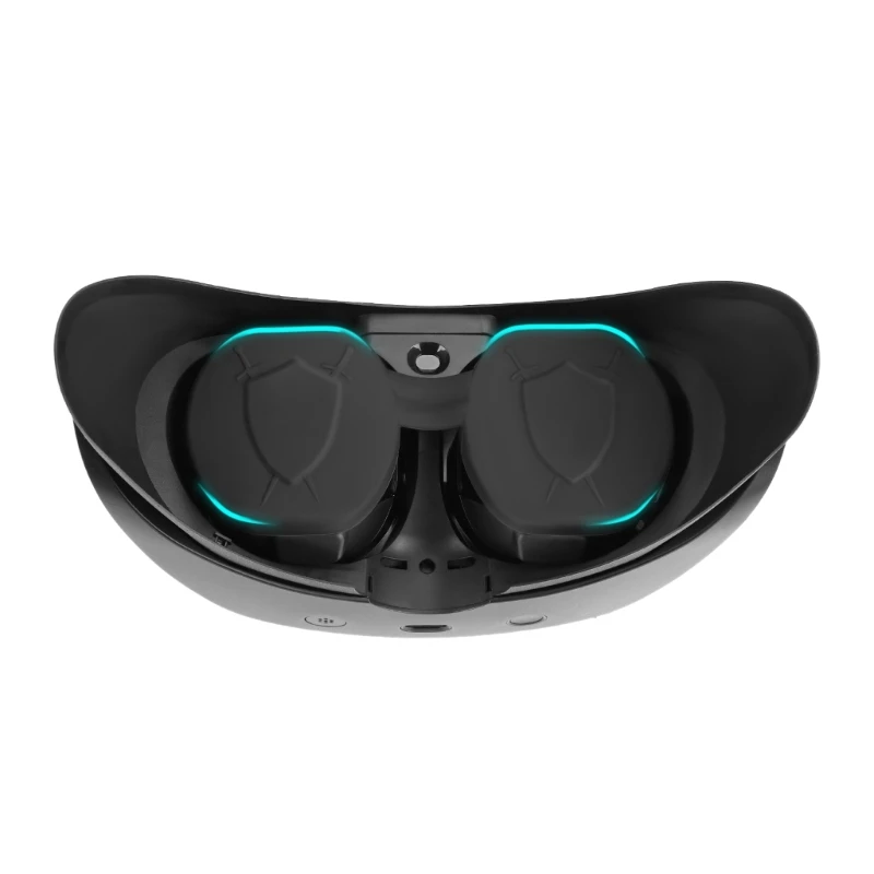 

Чехол для объектива очков виртуальной реальности, чехол для гарнитуры PS VR2 с защитой от царапин, накладки для глаз, мягкий чехол, полностью защитные колпачки