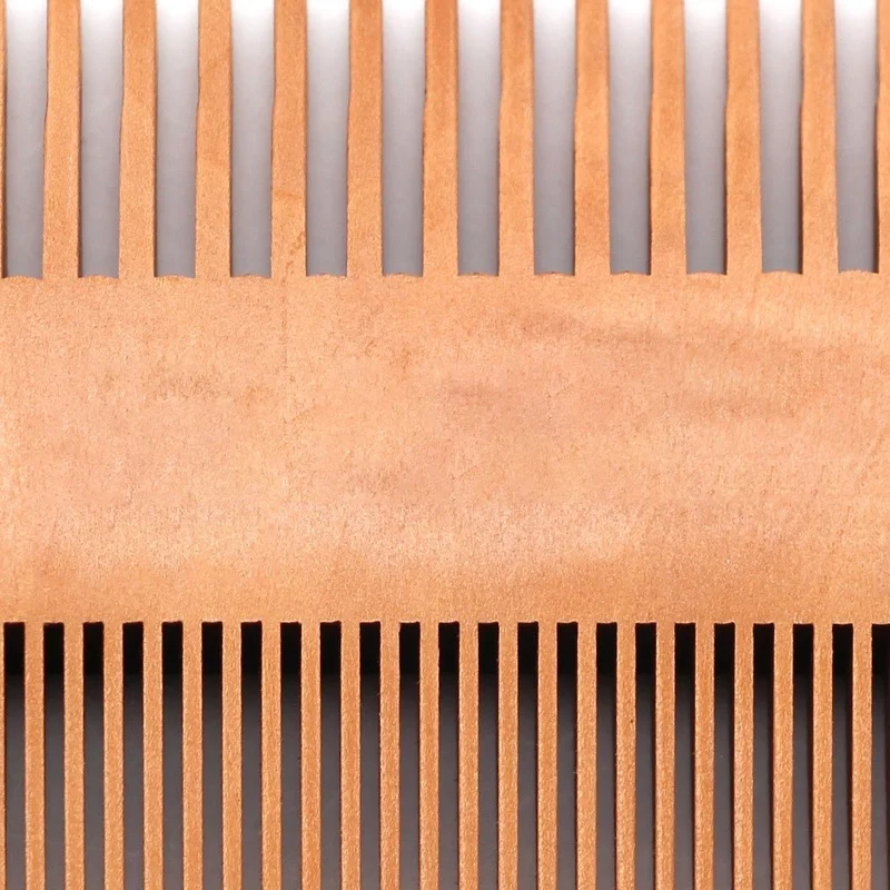 Beard Comb Kit for Men Wooden with PU Leather Case Brush Care Pocket Men's Hair Peine |
