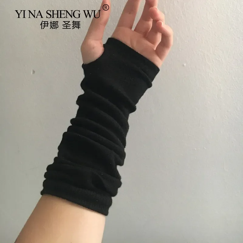 Аниме перчатки косплей Darkly Nin ja варежки нарукавник мужские и женские модные