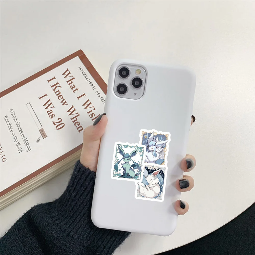 10/30/48 шт. милые карты Eevee аниме наклейки Покемон граффити ноутбук мотоцикл