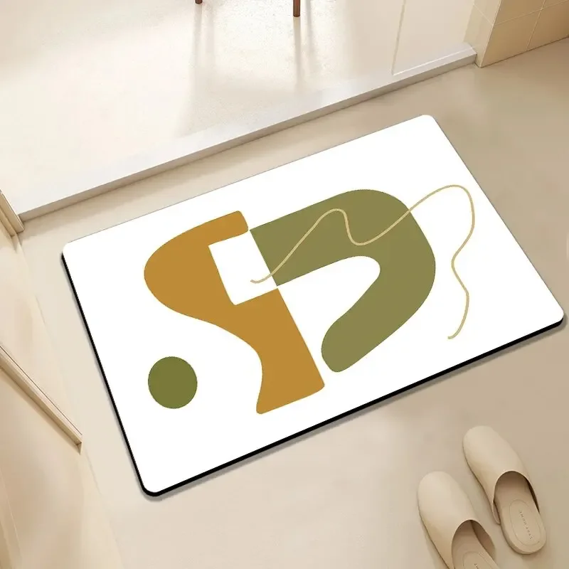 Декоративный Ковер VIKAMA 40x60 См Скандинавский Свежий Простой Геометрический