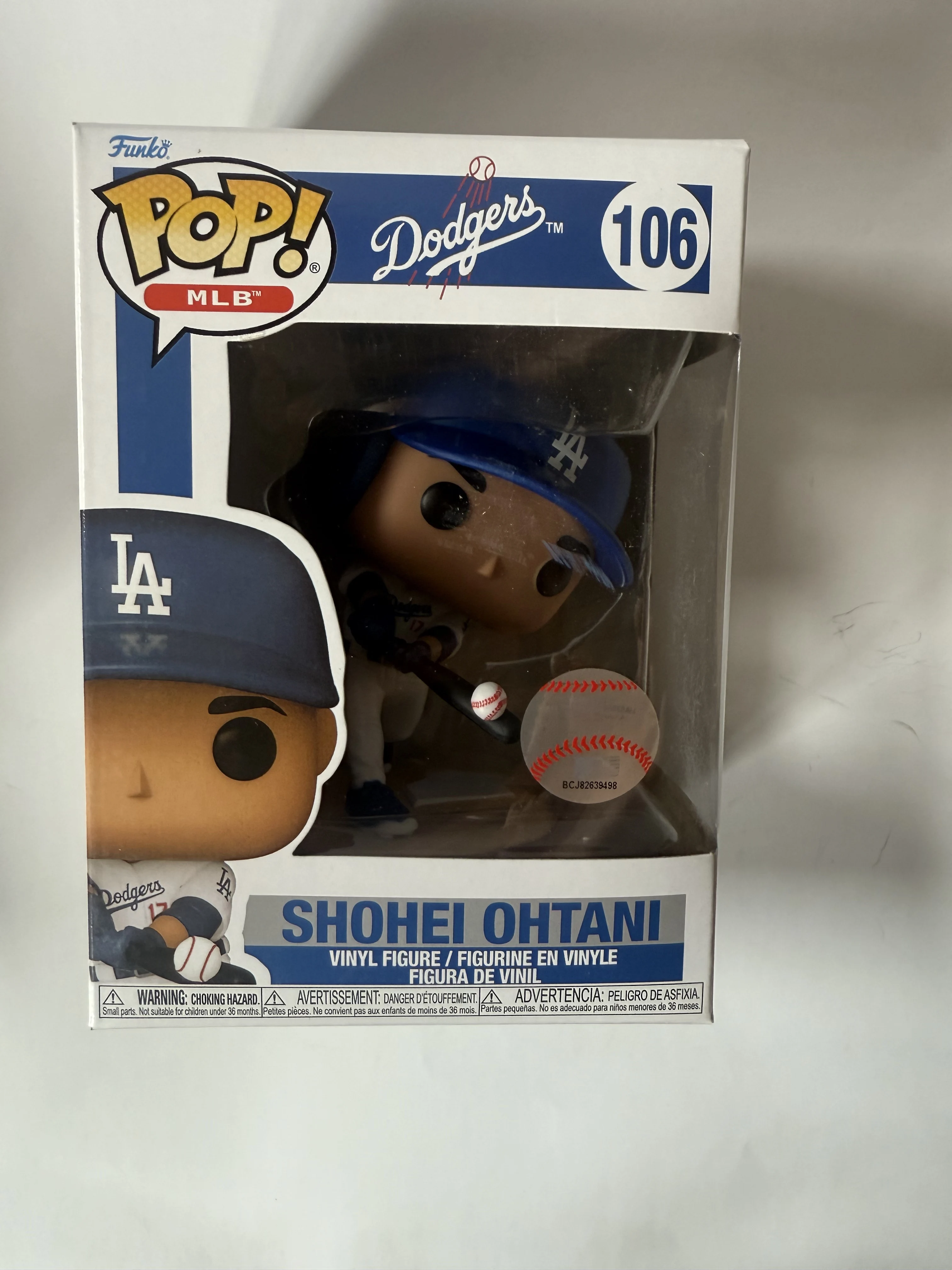 Фото Funko POP MLB LA Dodgers Шохей Отани 105 # 106 # Виниловая фигурка 10 см, коллекционная кукла из ПВХ, игрушка для детей, подарок на день рождения №5