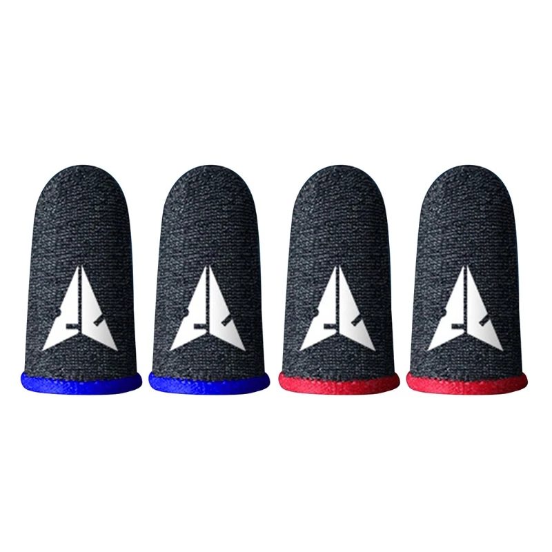 

2Pcs Gaming Finger Sleeves Mobile Screen Games Sweatproof Utra-slim Gloves