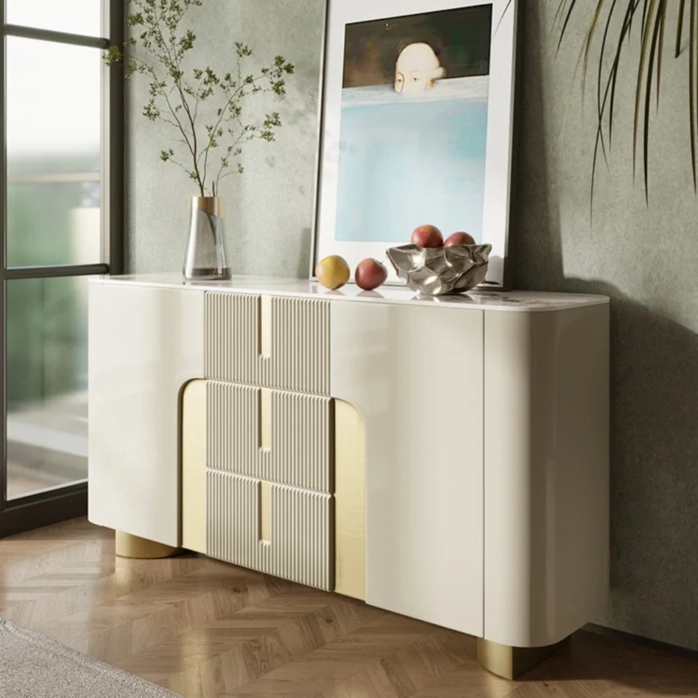 Шкаф для гостиной Роскошный многофункциональный шкаф хранения буфет мебель дома