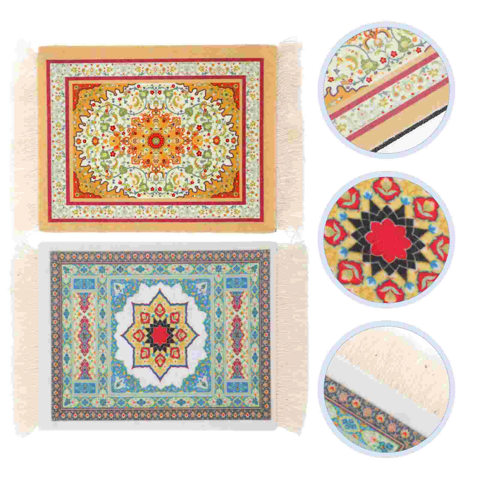 

Mats Table Placemats Ethnicbohemiannon Coaster Fall Glass Toddler Kitchen Floral Ornaments Placemat Silicone Baby Mat Eating