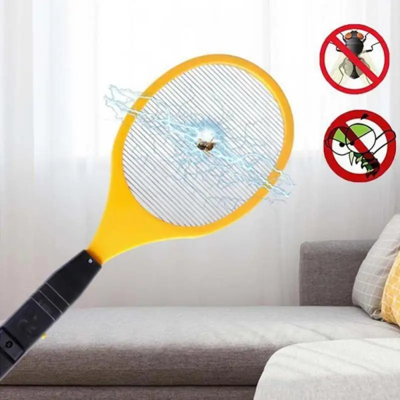 

Summer Fly Swatter Bug Zappers Electric Mosquito Killer Repellent Battery Power Electric Fly Mosquito Swatter Bug Zapper Racket