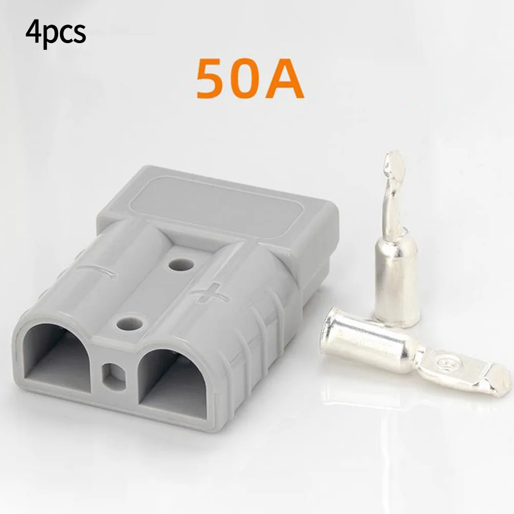 

16pcs/set Plug Cable Connectors 4-Pack Of 50A 48x37mmx16mm Dust Cap For 6-12 AWG For Anderson Plug Wire Connectors