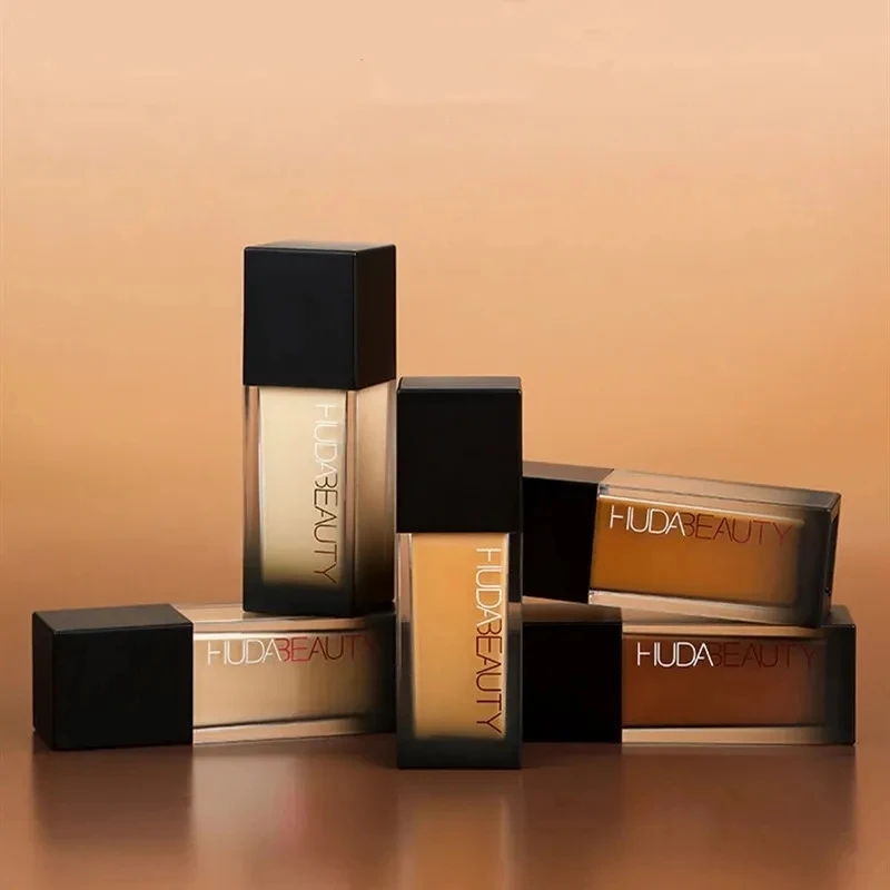 

Flawless Liquid Foundation Matte Concealer Nourishing Long-Lasting Facial Makeup primer Concealed Pores Fine Breathable HUDA
