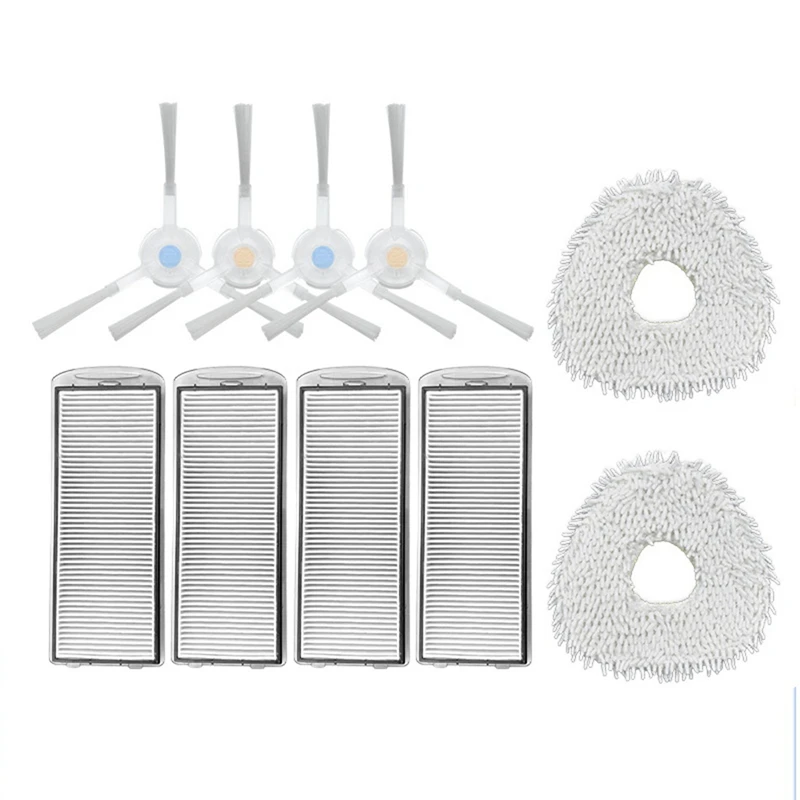 

Аксессуары для робота-подметания, швабра с фильтром, тканевая боковая щетка для облака, Кита, J1, маленький белый Whalerobotic очиститель, замена