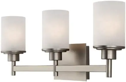 

Lyndi 3-Light Bath Vanity, Brushed Nickle