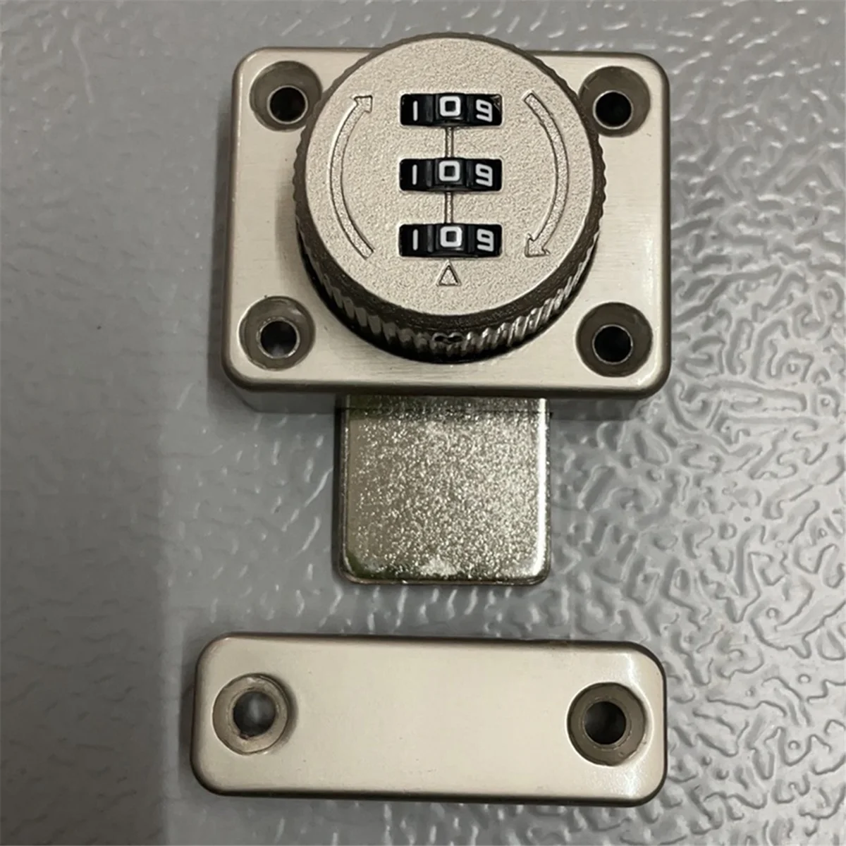 2 шт. без пробивки Комбинированный Замок защелка дверная сцепка замок для