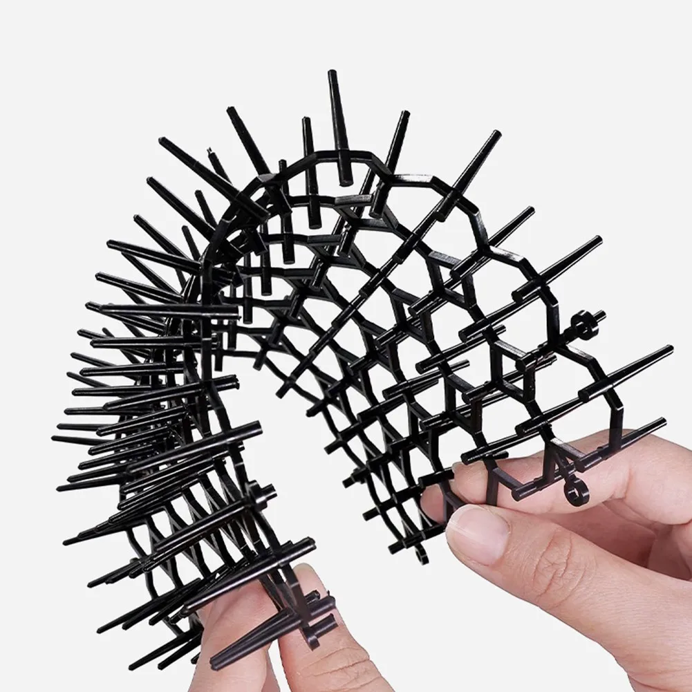 

Waste Mat Cat Scat Mat Anti-cat Deterrent Garden 12pcs Cat Pest New Pricking Spike Spike Animal Bins Cat Pest New