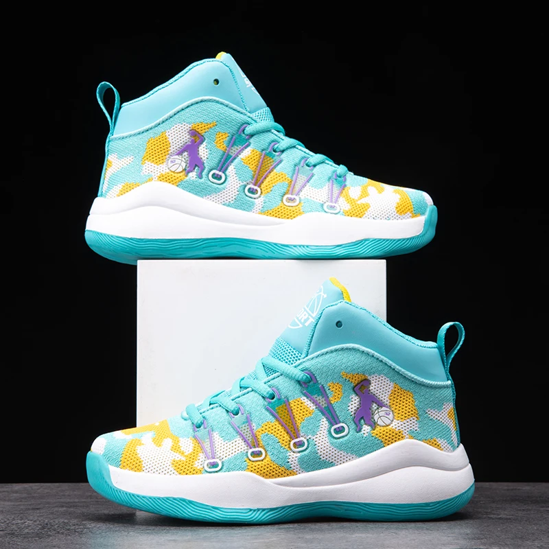 

New Kids Casuals Shoes for Boys Basketball Shoe Running Baby Casual Children Winter Sports Boot Sneakers Cartoon Kids Shoes