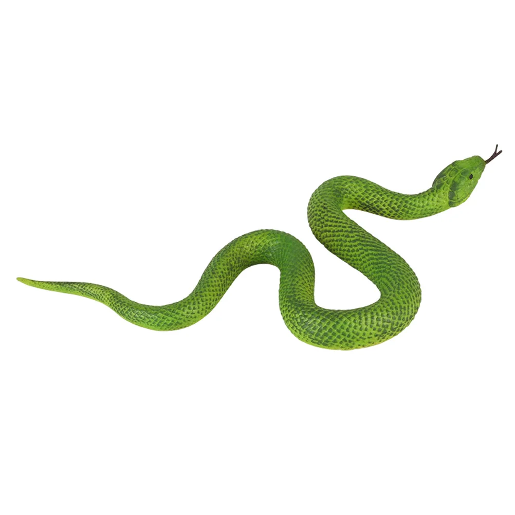 

Python Model Kids Trick Plaything Fake Snake Figure Prop Desktop Adornment Simulation Toy Prank