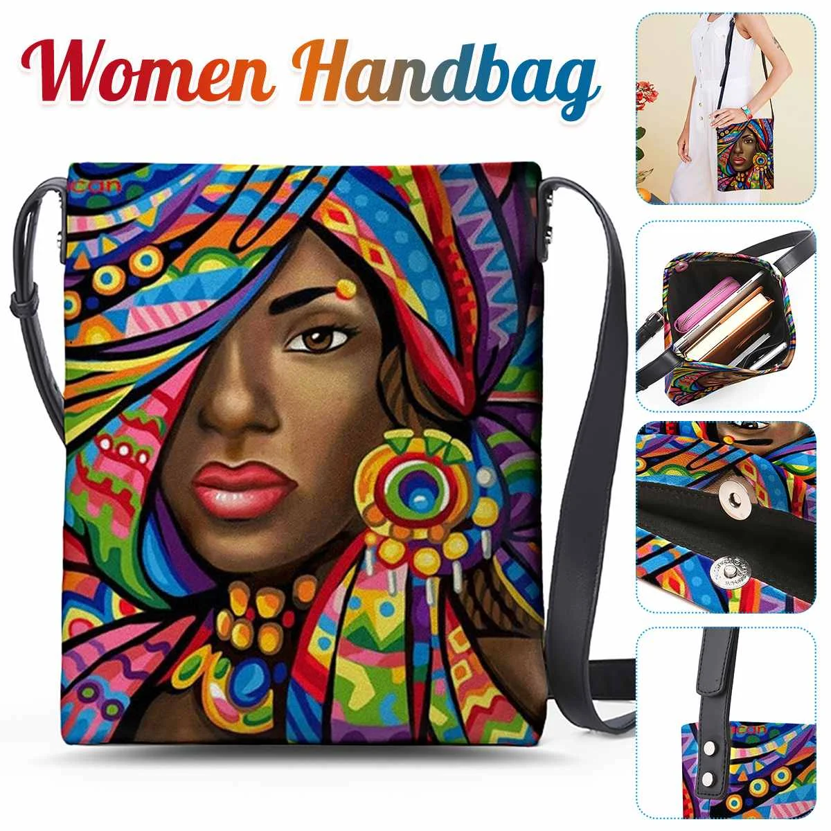 

Luxury Genuine Leather Bag Women Brand Designer Female Beauty Pattern Shoulder Crossbody Bags Ladies Fashion Shopping Handbags