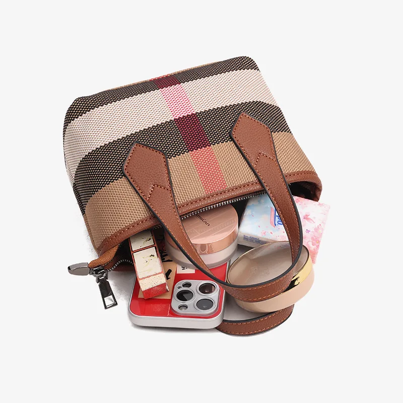 2024 Новая текстурная ручная сумка сумка-корзина для овощей женская рабочая через