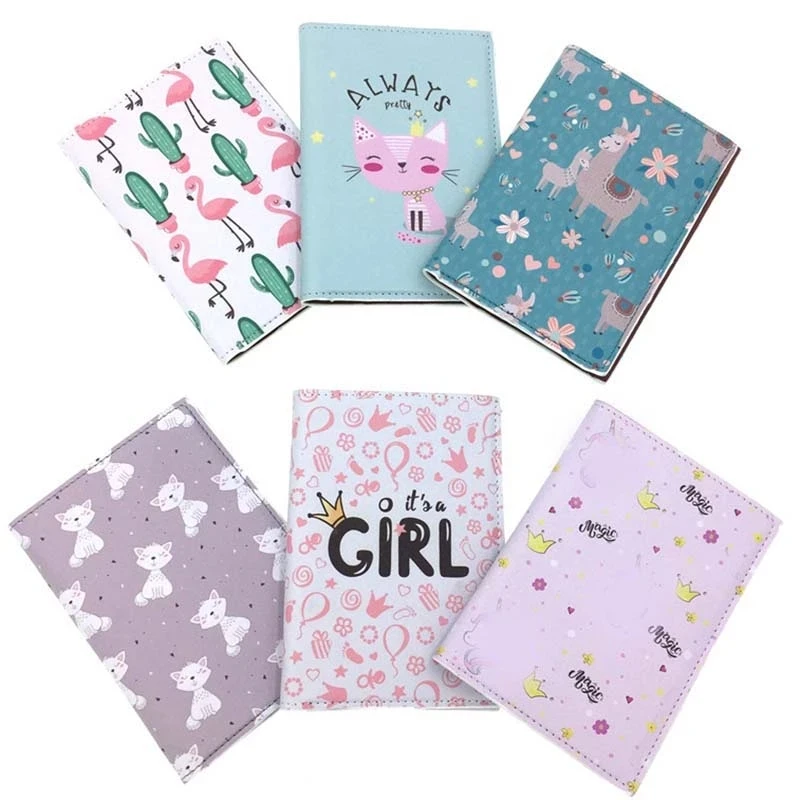 

Чехол для паспорта, с милыми единорогами, животными