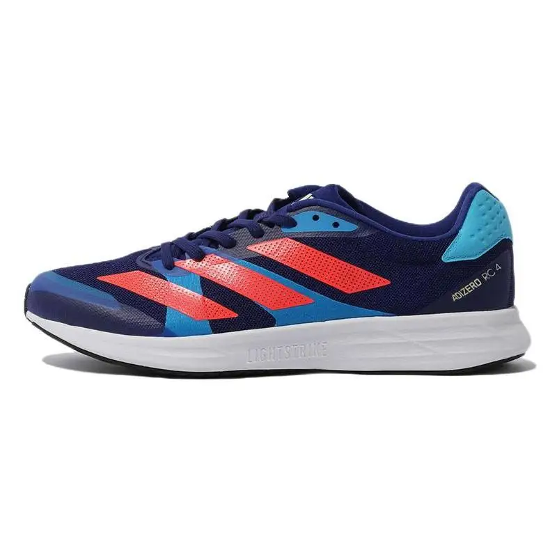 Кроссовки adidas Adizero RC 4 унисекс низкие синие/розовые кроссовки GZ0181