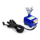 Дозатор воды для домашних животных, водный насос для фонтана со светодиодной подсветкой, автоматическая поилка для кошек и собак, сменные компоненты