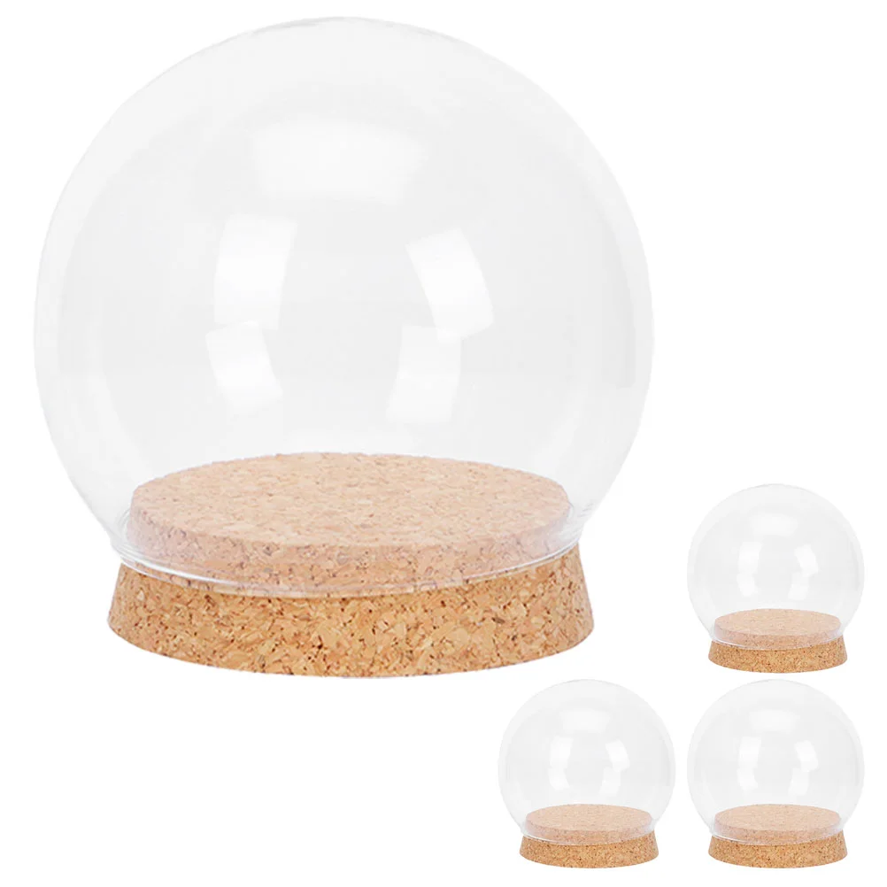 

Domeflower Cover Cloche Display Jar Globeclear Landscape Case Bell Decor Terrarium Preserved Eternal Micro Base Showcase Desktop