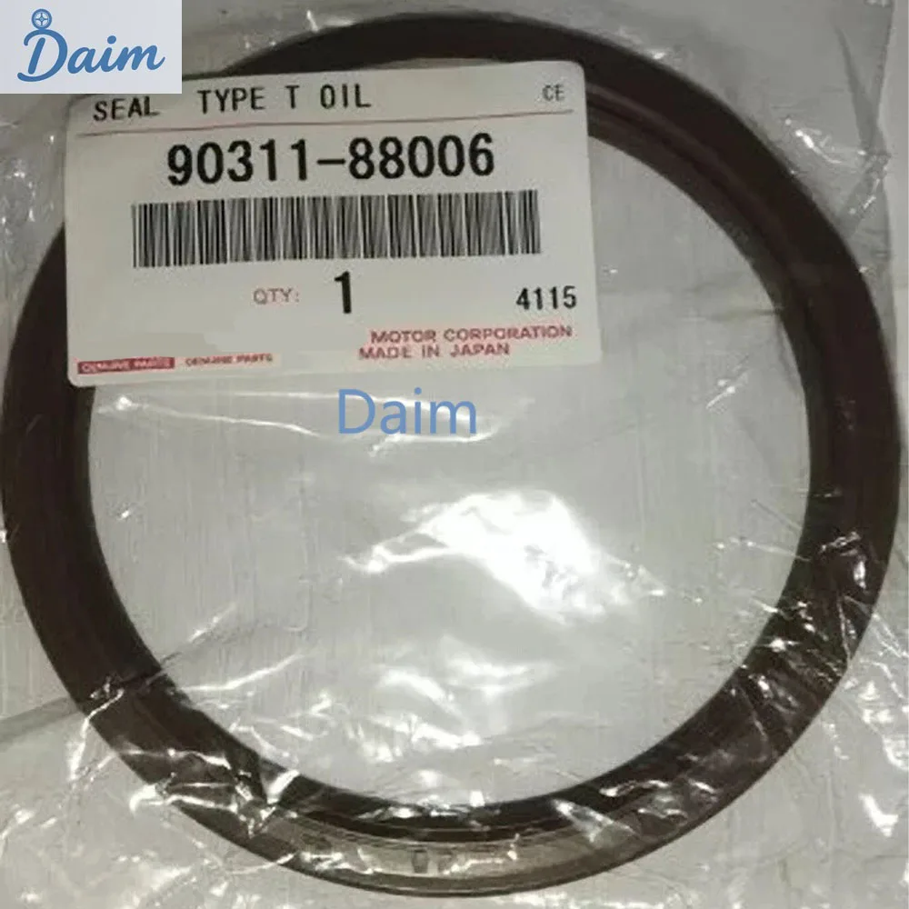 Фото 1-10 шт. 90311-88006 OEM TOYOTAA 00-23 TACOMAA 4CYLL УПЛОТНИК ЗАДНЕГО ВАЛА ДВИГАТЕЛЯ 90311-88006 №1