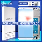 Catteny 5,93 дюймовый Mate SE дисплей для Huawei Honor 7X ЖК Сенсорная панель экран дигитайзер в сборе Бесплатная доставка с рамкой