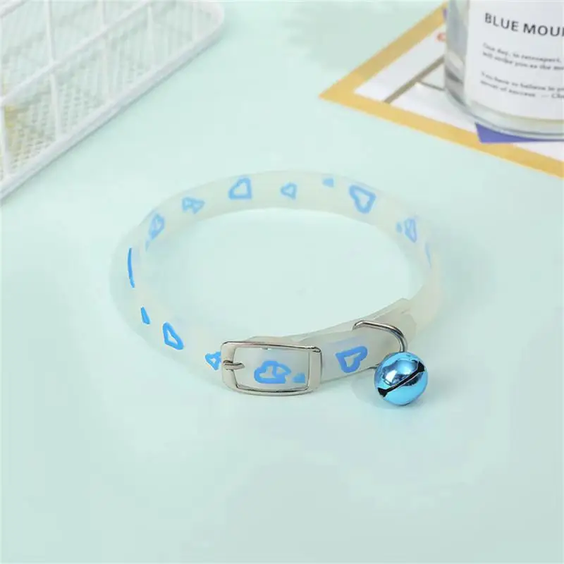 

Cartoon Pet Accessories Easy To Wear With A Delicate Touch A Must Have For Cat Lovers Pet Supplies Pet Luminous Cat Necklace