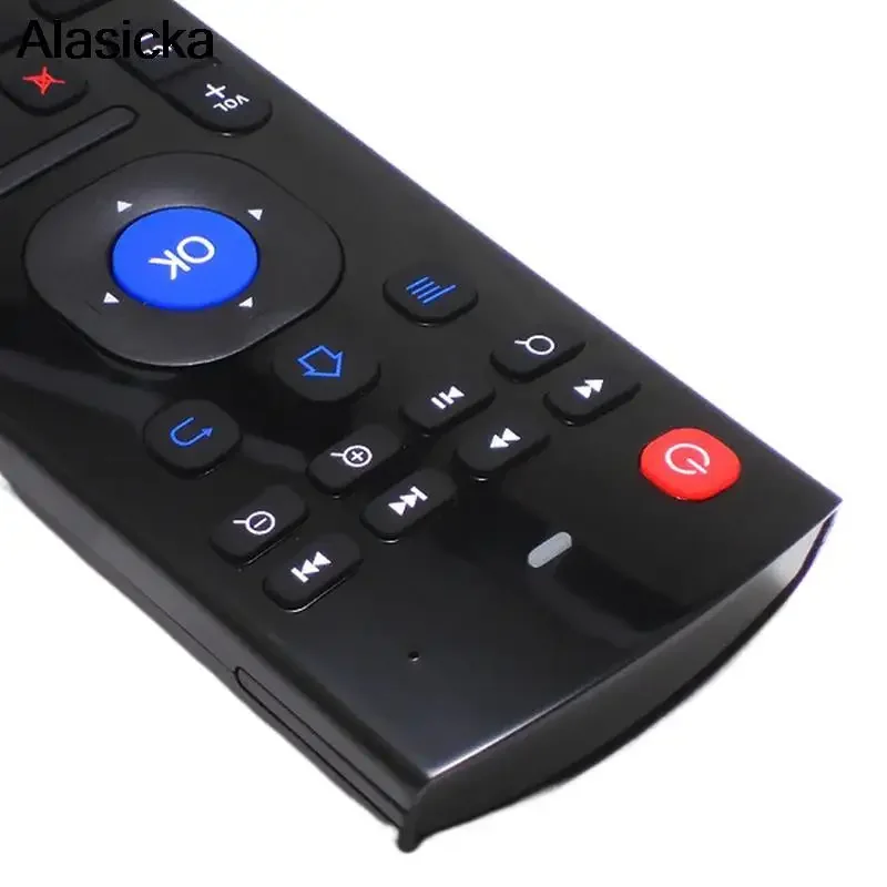 Фото MX3 Air Mouse с подсветкой, умный голосовой пульт дистанционного управления, 2,4G, радиочастотная беспроводная клавиатура для Android TV Box X96 Mini H96 MAX №3