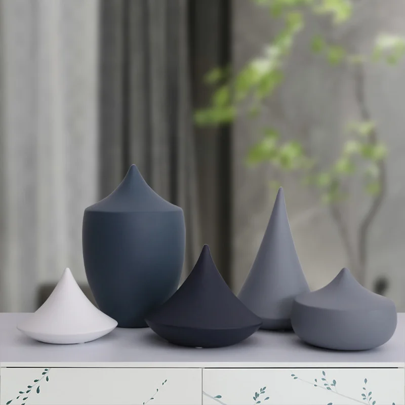 Мягкое керамическое украшение в скандинавском стиле для гостиной модельной