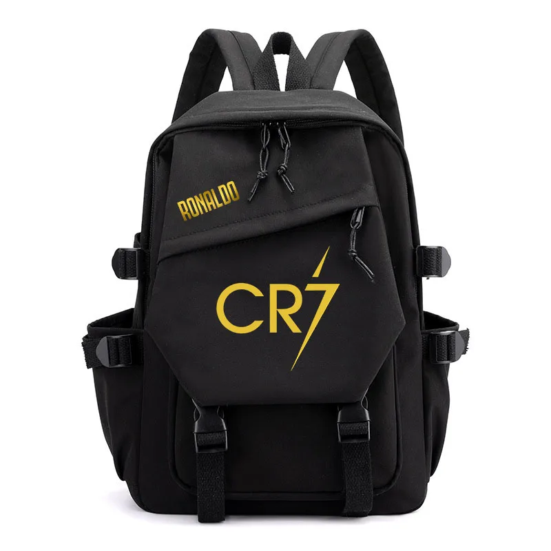 

Ronaldo printed girls backpack teenage student schoolbag outdoor travel bag casual bag