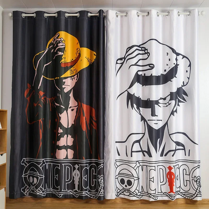 Indecor аниме One PCS Monkey D. Светонепроницаемые занавески Luffy с 3D принтом для детей