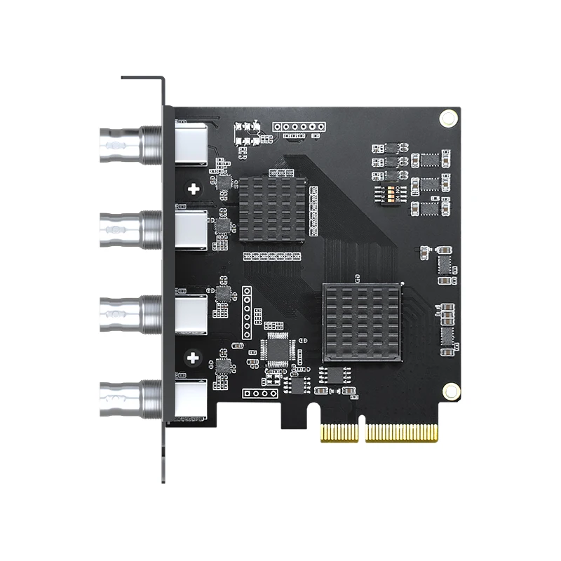 Acasis 4-канальный PCIE карта захвата SDI видеокарта 1080P 60FPS для игры встречи прямая