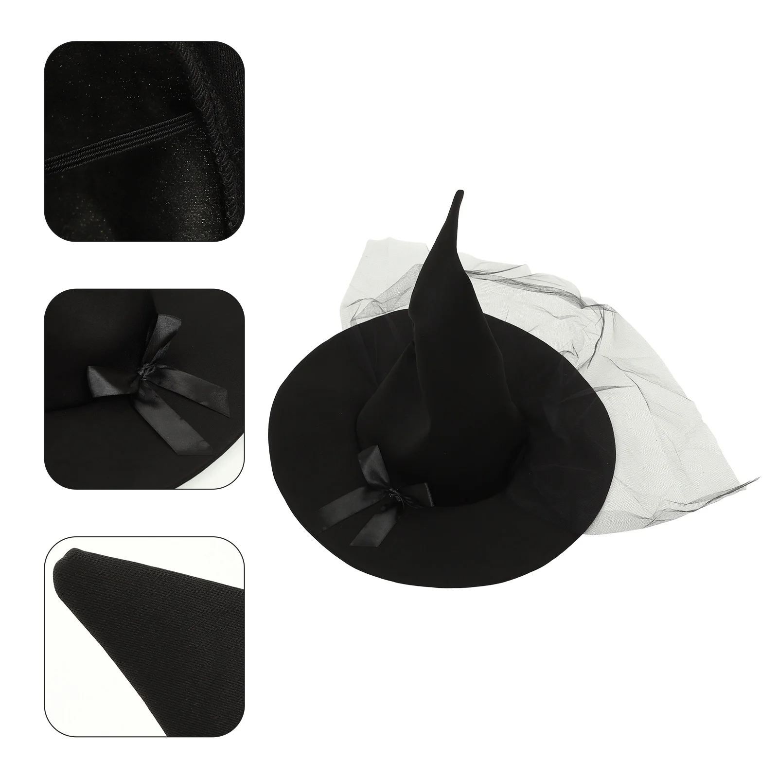 

Festival Witch Hat Wide Brim Witch Hat Party Witch Hat Decoration