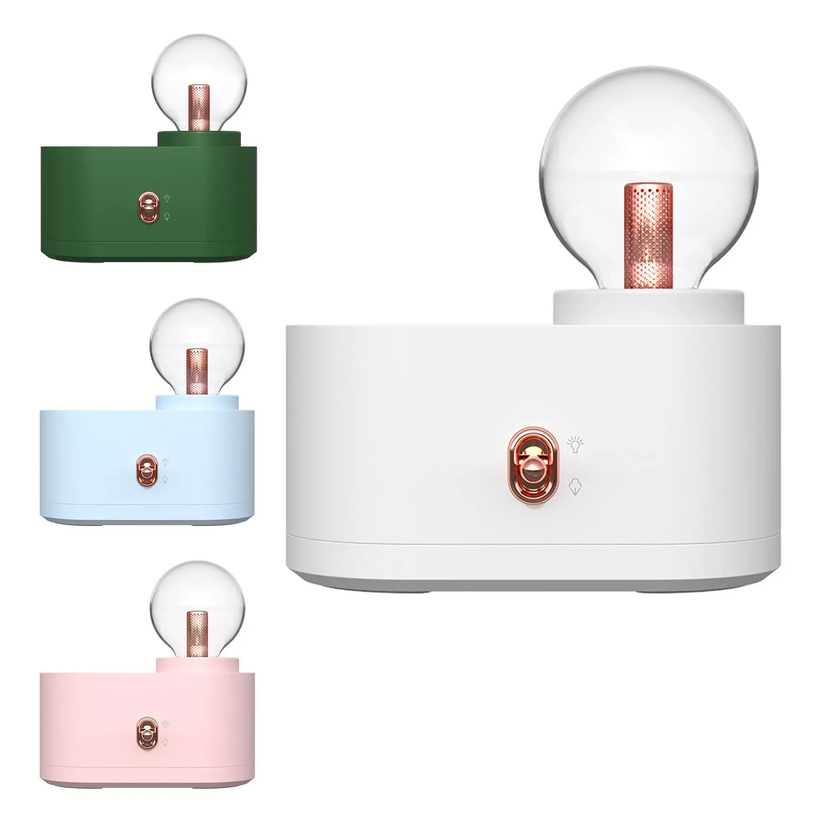 

NEW 2023 350ml Humidifiers Rechargable Quiet Cool Mist with Night Light Diffuser for Baby, Sleep, Nursery, Plants Car