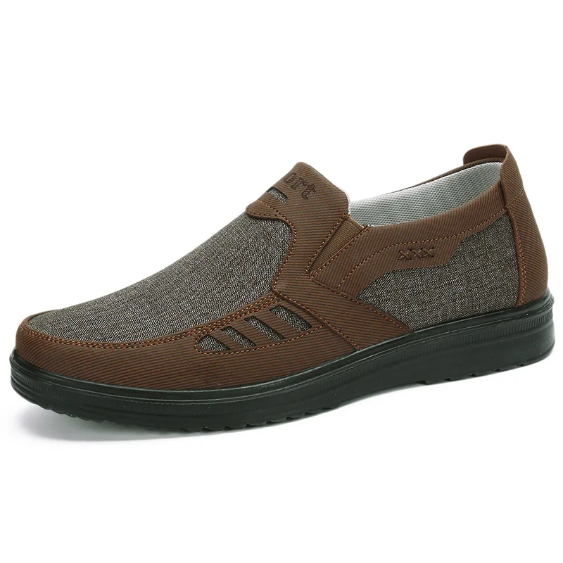 

Comfortable Soft Mans Walking shoes High Quality NEW Canvas Casual Shoes Breathable Surface Flats Shoes Loafers S15200-S15209
