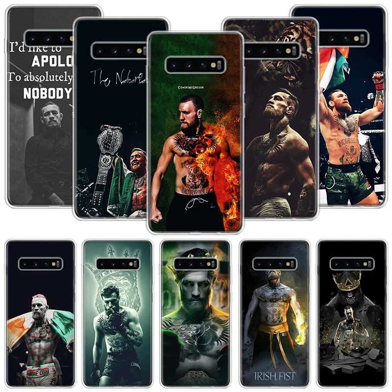 Чехол Conor McGregor для Samsung Galaxy S20 FE S10 Plus S21 S22 S23 Ultra S10E S9 S8 S7 Edge