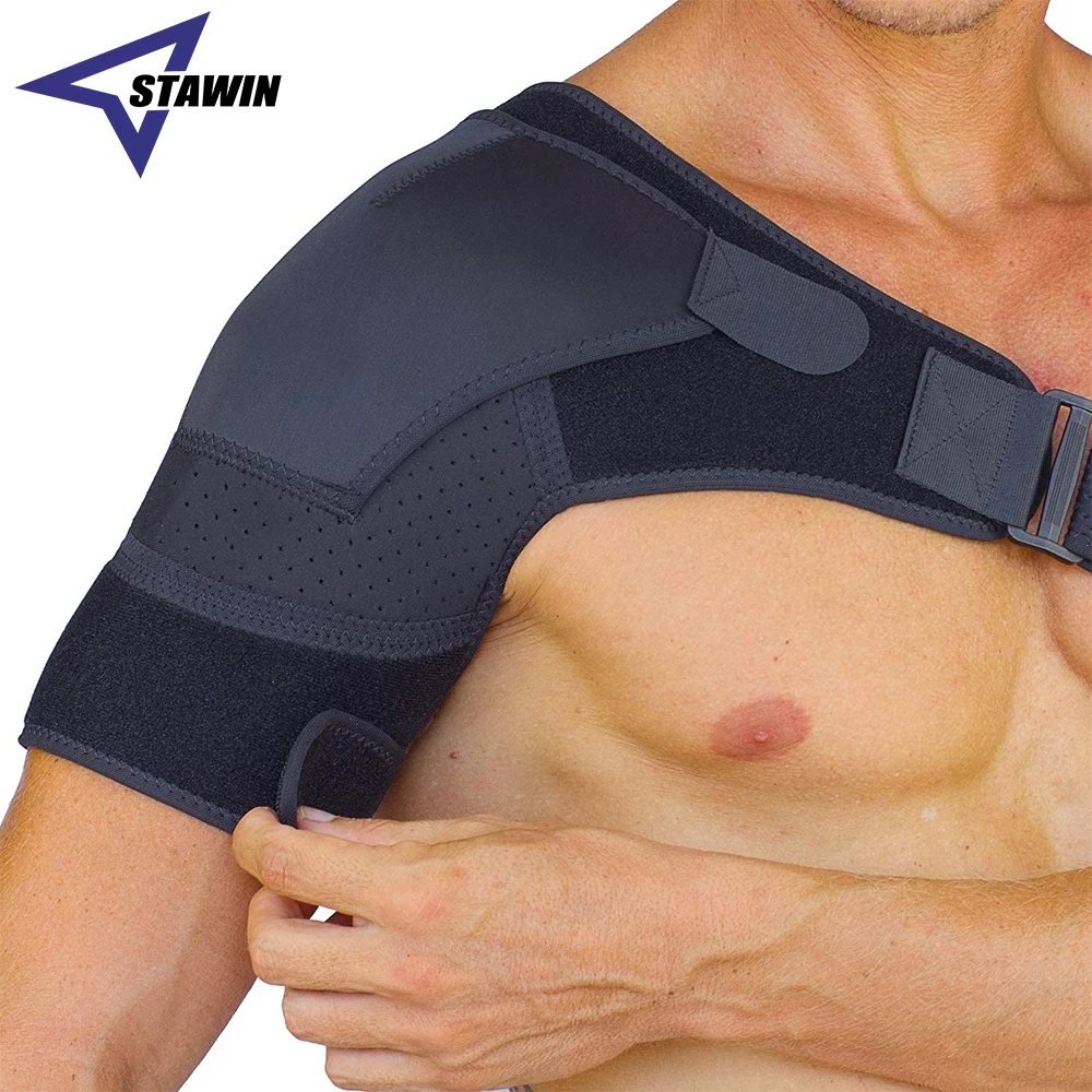 

Shoulder Brace for Men & Women, Shoulder Immobilizer for Torn Rotator Cuff, Tendonitis, Dislocation, Shoulder Compression Sleeve