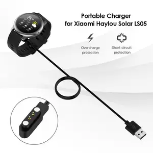 Dropshipping!!60/10 0cm  Long-Lasting Magnetic Plastic Smart Watch Fast Charging Cable Charger for Xiaomi Haylou Solar LS05